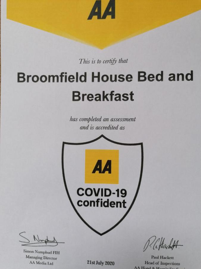 Broomfield House Bed And Breakfast Earlston ภายนอก รูปภาพ
